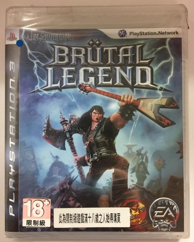 【希金博特姆】現貨 PS3 惡黑搖滾 Brutal Legend 英文亞美版 全新未拆