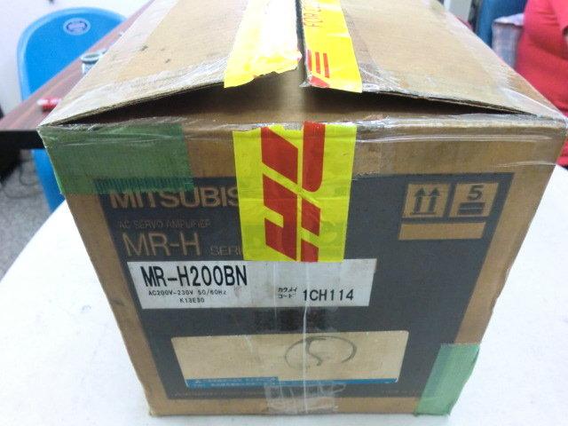 現貨(永發電料)MITSUBISHI AC SERVO AMPLFIER MR-H200BN盒裝新品