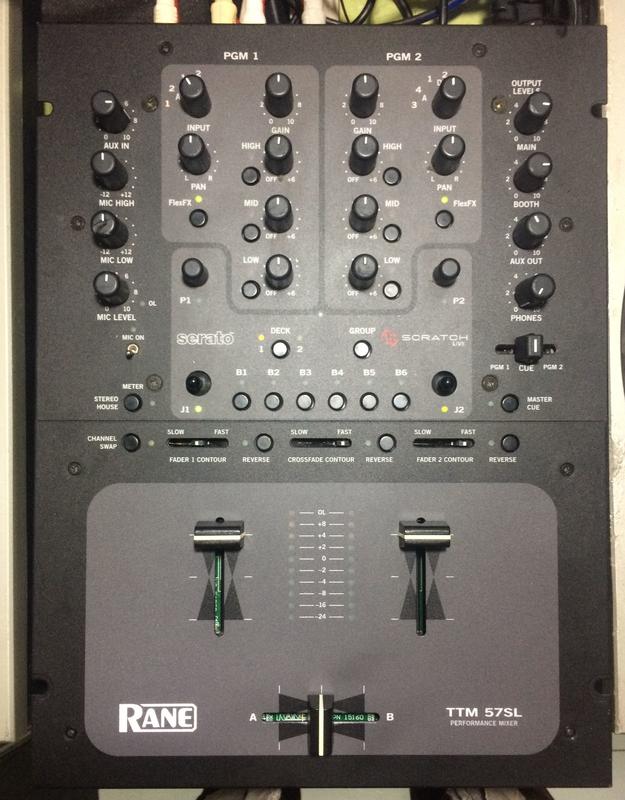 RANE TTM-57SL DJ專業級混音器 DVS SERATO