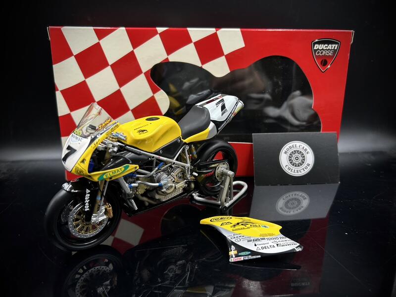 1/12 MINICHAMPS DUCATI 998 RS WSB 2003 Pier Francesco Chili 122031207 ABG126 EUR 239,29 - FR