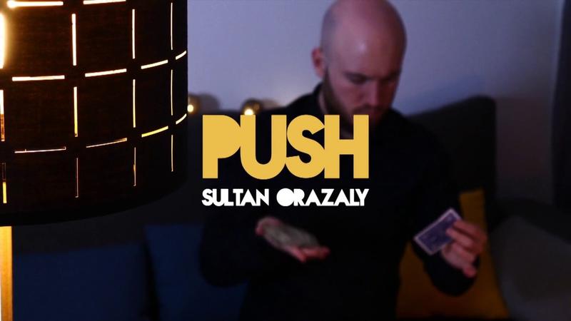 (魔術小子) [B2184] Push by Sultan Orazaly 紙牌穿鈔