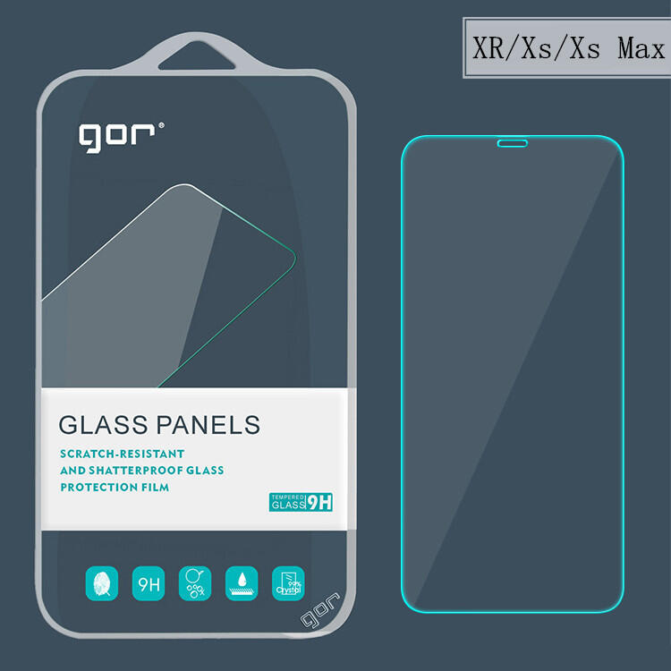 【GOR 兩片裝】iPhone X XS XR 11 Pro Max 非滿版 0.2mm 鋼化玻璃貼 玻璃保護貼 鋼化膜