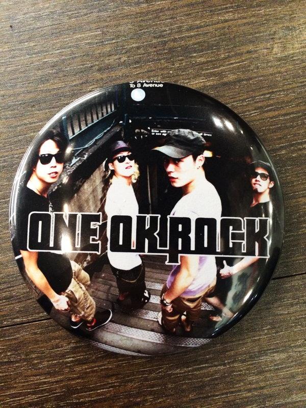 【小間搖滾】One Ok Rock☆日本進口Rock搖滾 超大別針 日搖 硬核
