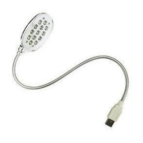 保護眼睛 可隨意彎曲 USB 13個LED燈 USB燈 蛇型燈 單燈管 小夜燈 筆記本電腦燈
