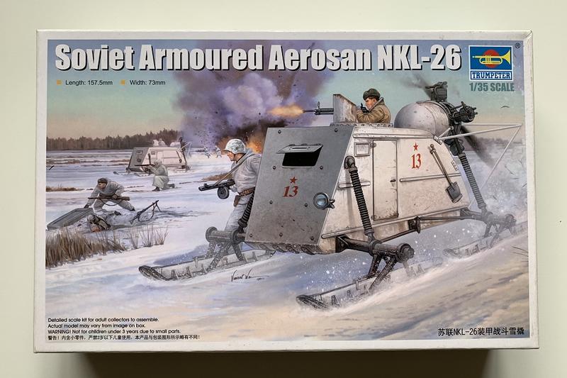 1/35 蘇聯 NKL-26裝甲戰鬥雪橇