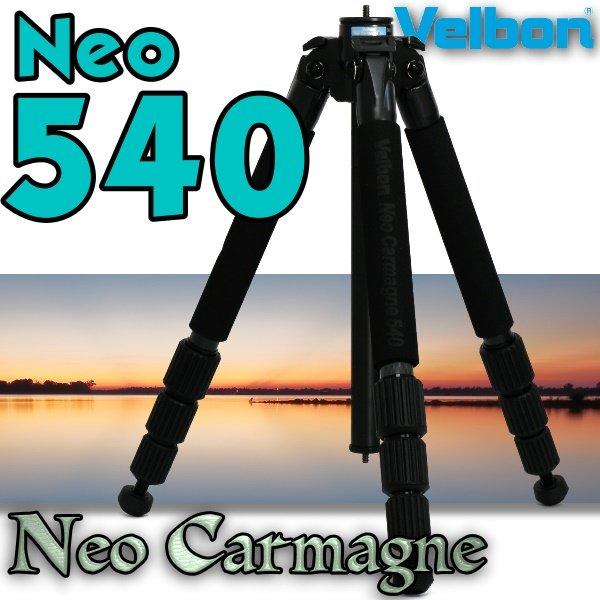 鈺珩# Velbon NEO Carmagme 540A 碳纖維腳架【承重6kg,高142cm,重1360g