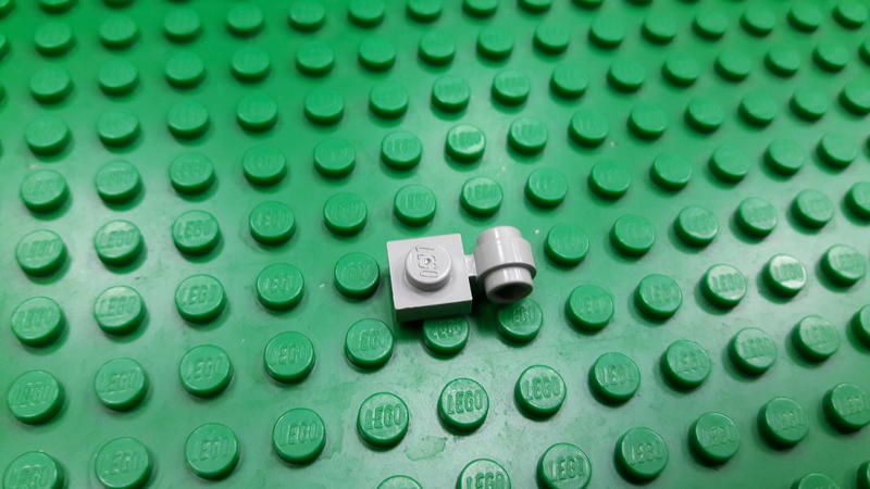 Lego樂高二零件4081(Old Light Grey）