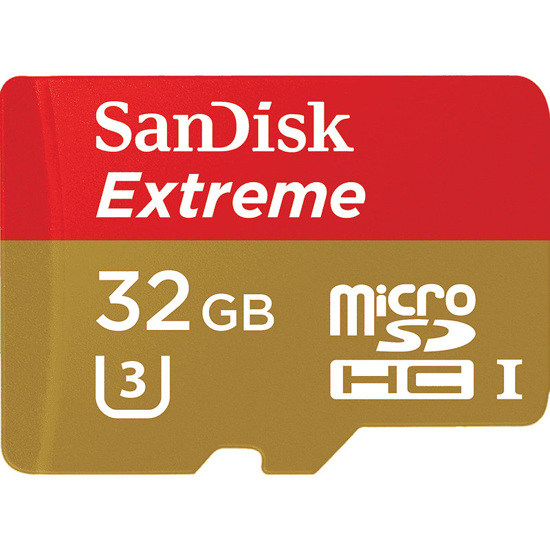 『儲存玩家 』SanDisk 32GB 32G Extreme Micro SDHC A1 V30 讀寫100/60MB