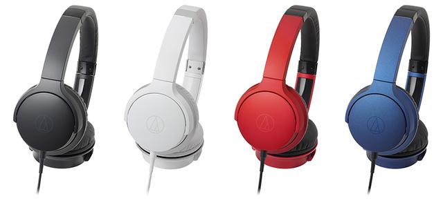 〔SE〕日本 audio-technica ATH-AR3 鐵三角 便攜式耳罩式耳機 可折疊方便收納 黑白紅藍四色