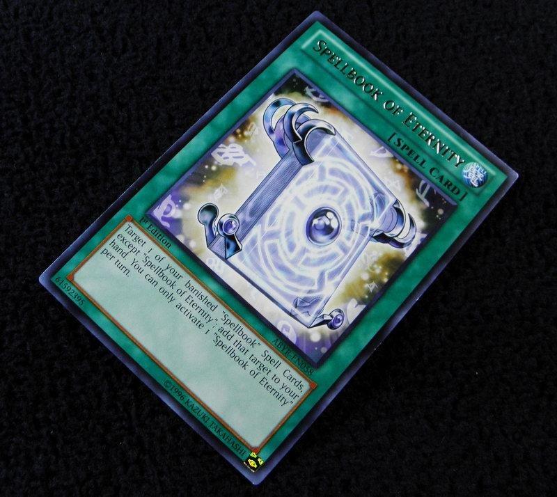 [台拍遊戲王] ABYR-EN058 美英 銀字 蠟板的魔導書X1(M/NM)