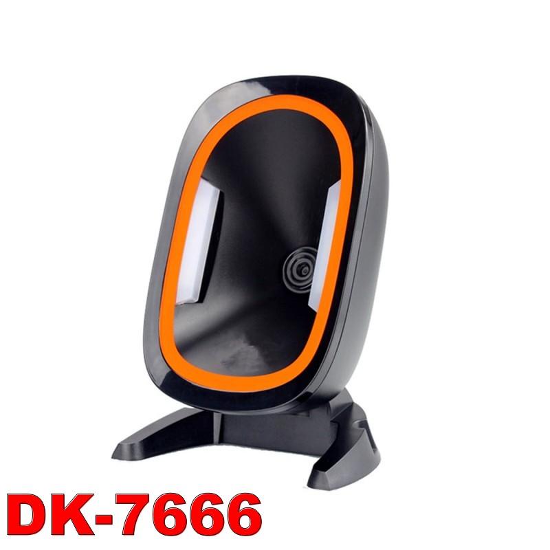 DK-7666 DK7666 立式自感 二維一維 USB條碼掃描器【可直讀發票中文QRCODE】行動支付 可讀螢幕