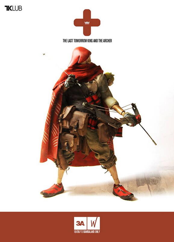絶版 The Last Tomorrow King and The Archer ThreeA 3A Toys 1/6 12