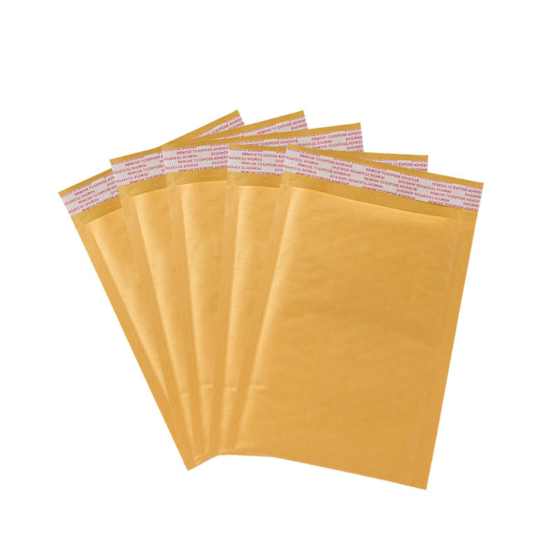[米奇爸] 零售 黃色牛皮紙氣泡袋 直式多款尺寸 自黏封口 特價品 訂單未滿50元不出貨