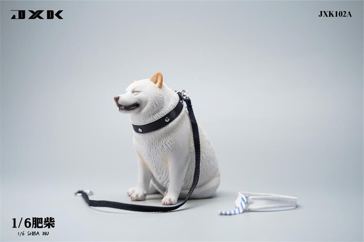 Apps store]JXK 1:6 柴犬肥柴赤柴白柴黑柴胖柴仿真狗模型公仔JXK102 