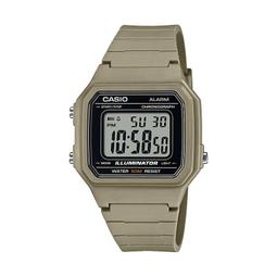 附發票 台灣卡西歐原廠公司貨【時間光廊】CASIO 卡西歐 鬧鈴/秒錶/計時 電子錶 W-217H-3A