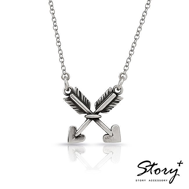 《 SilverFly銀火蟲銀飾 》STORY Cupid''s Arrow純銀項鍊 
