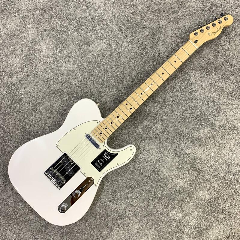 反拍樂器] Fender Player Telecaster PWT 白色電吉他無搖座Tele Mexico