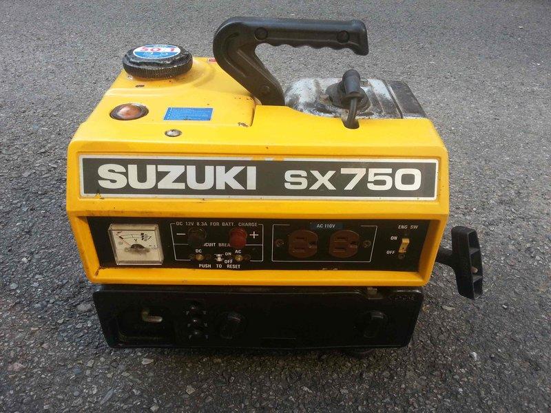 鈴木 發電機 SUZUKI SX900 功能正常一拉即發