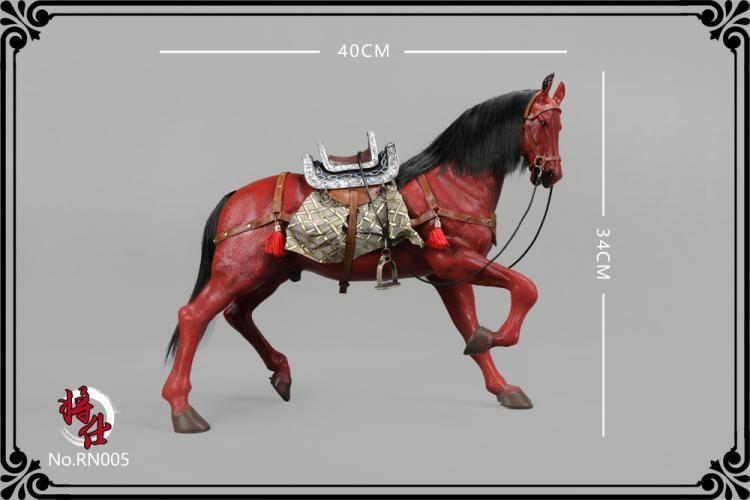 將仕模型 RN004 1/6 馬 戰馬 紅色