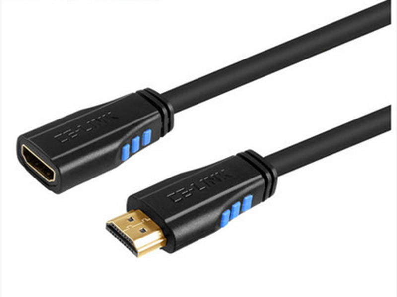 HDMI2.0延長線 HDMI公對母 線 HDMI公轉母 HDMI公母延長線 HDMIl加長線鍍金接口約1.5米