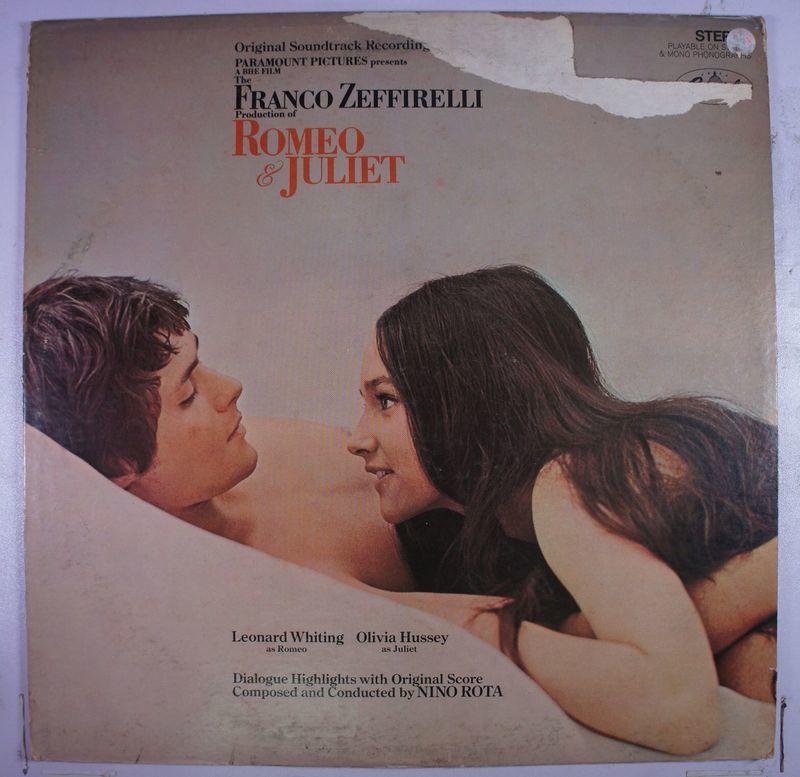 《二手美版黑膠》Nino Rota - Romeo & Juliet 殉情記 (羅密歐與茱麗葉) 原聲帶