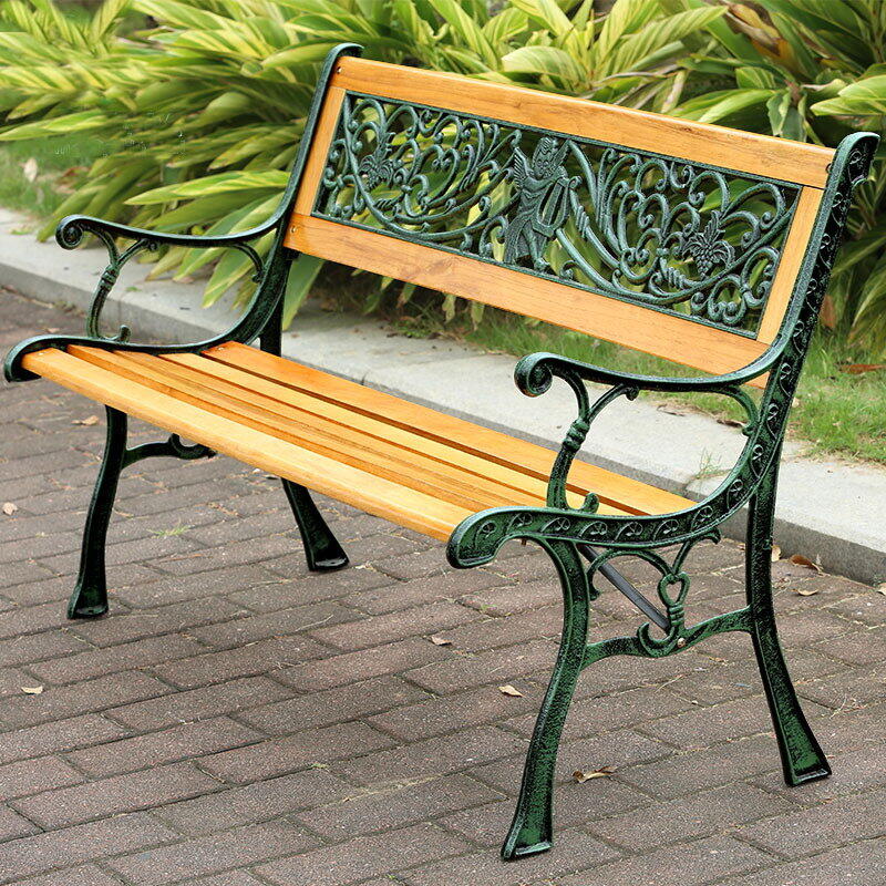 天使公園椅 雙人公園椅 休閒椅 公共椅 排椅 造型椅 餐椅 涼亭 鑄鐵公園椅 實木椅