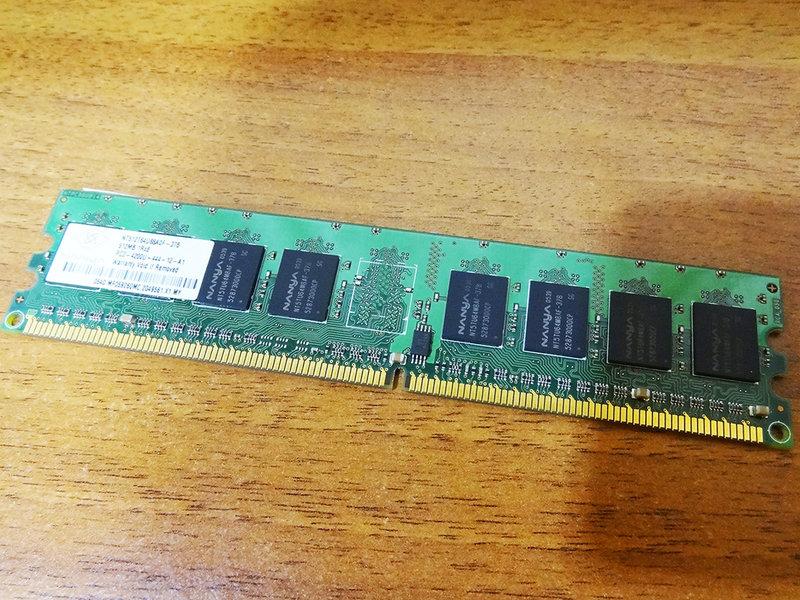 NANYA 南亞 DDR2-533 512MB 桌上型記憶體 拆機良品 可議價