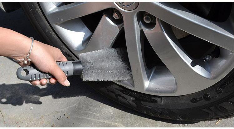 輪胎刷 刷子 汽車清潔用品 洗車刷 耐用刷 洗車工具 洗車刷子 打蠟 輪胎臘 推臘布