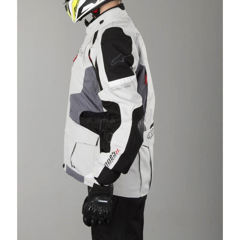 瀧澤部品義大利Alpinestars A星ANDES V2 DryStar Jacket 白黑灰防水防