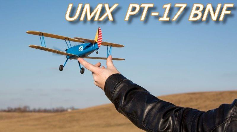 飛揚模型 缺貨地平線 UMX PT-17 BNF雙翼像真機 AS3X 技術自穩飛行DX6 DX8 DX9對頻可飛