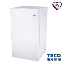 [安安寶貝家] 東元 TECO 新款 小鮮綠系列 99L單門冰箱/小冰箱/電冰箱 R1091W 取代 R1092N 灰色
