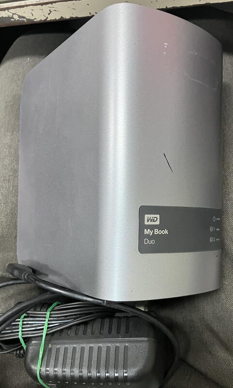 WD MY BOOK DUO WD60EFRX 12TB (6T*2) USB3.0 外接式 雙硬碟 儲存裝置