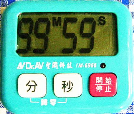營業專用倒時器(TM-6966) 精心『靜音閃燈』設計,安静不擾人-【便利網】