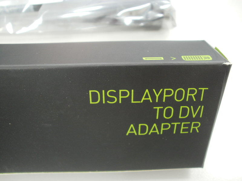 nVidia - display port to DVI adapter - DP to DVI -