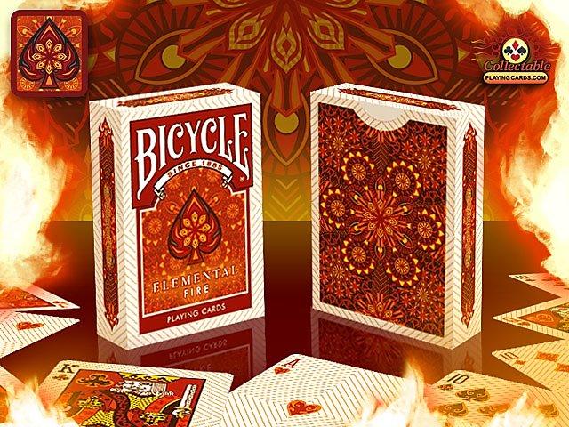 【USPCC撲克】BICYCLE FIRE Playing Cards 