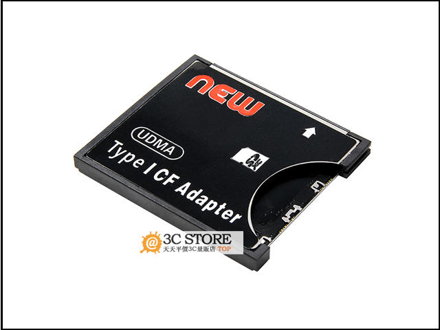 第四代 全新SD轉CF卡套 支持無線WIFI SD 2TB相機卡 TYPE I薄卡 轉接卡
