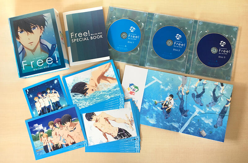 ☆代購☆animate連動特典版【Blu-ray】TV Free! Blu-ray BOX (12/16