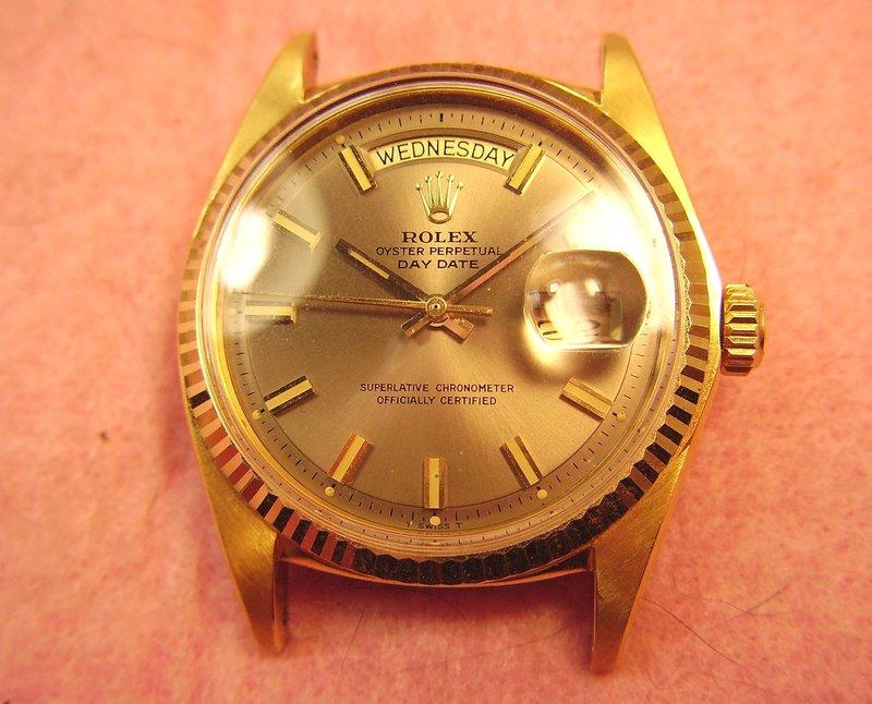 Rolex勞力士特殊面 1803 DAY-DATE ~ 18K金古董錶