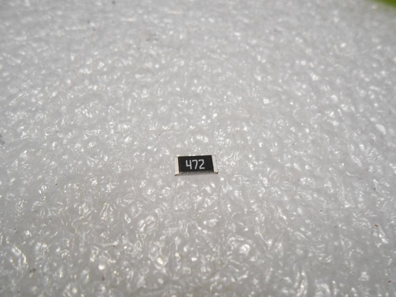 高精密薄膜晶片電阻 Chip Resistors 2512 ±5% 4.7KΩ 1W （一標5顆）【全新品】