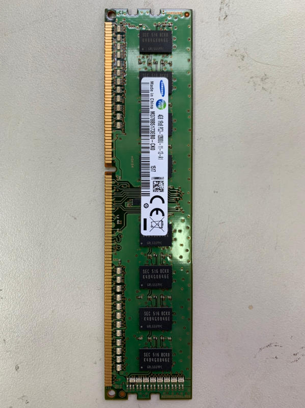Samsung 三星 DDR3 1600 4G/ 高雄可面交