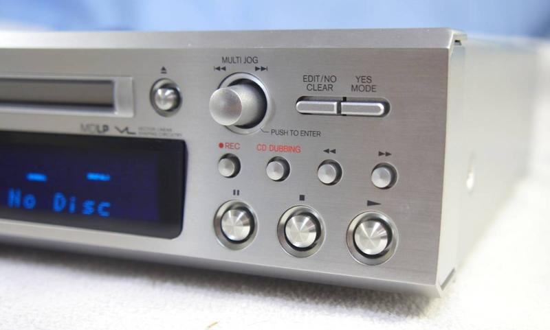 ONKYO MD-133全新品Hi-MD卡座(附遙控器與原箱純日本製Hi-MD最高