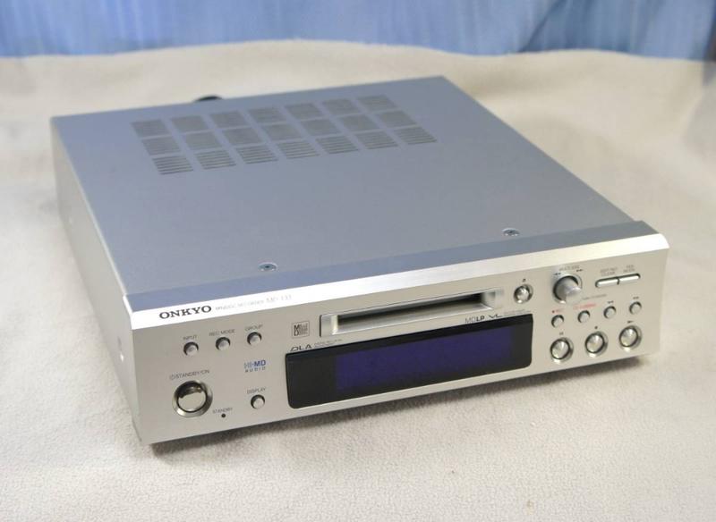 ONKYO MD-133 動作品 HI-MD対応機 MDデッキ MDプレーヤー ONKYO MD-133