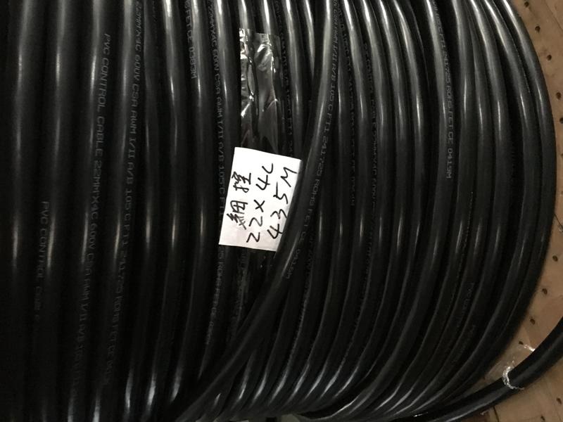 PVC控制電纜 細蕊3.5mm平方 *4C(3.5*4 C)電線、電纜