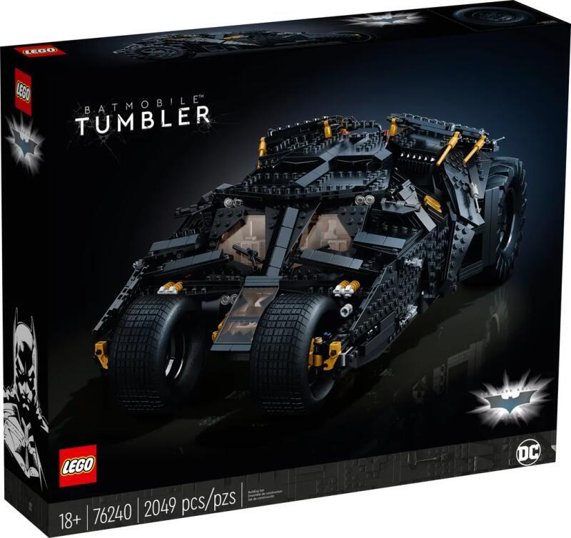 【超萌行銷】"買一送二" 現貨 樂高 LEGO 76240 DC 蝙蝠俠 Tumbler 蝙蝠車 2049PCS