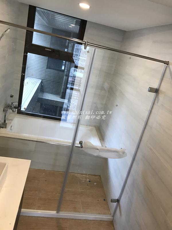 Shintsai玻璃 淋浴間 淋浴拉門 淋浴間玻璃門 品質 含丈量、安裝、限地區