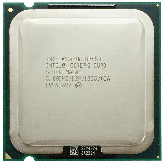 LGA775攻頂Intel Core 2 Quad Q9650 正式版 3.0G/12MB/1333Mhz