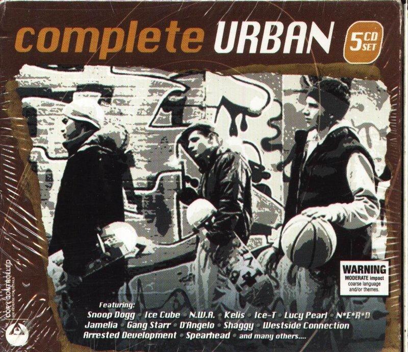 八八 - Complete Urban - 5 CD - NEW Kelis Bodycount Ice NWA