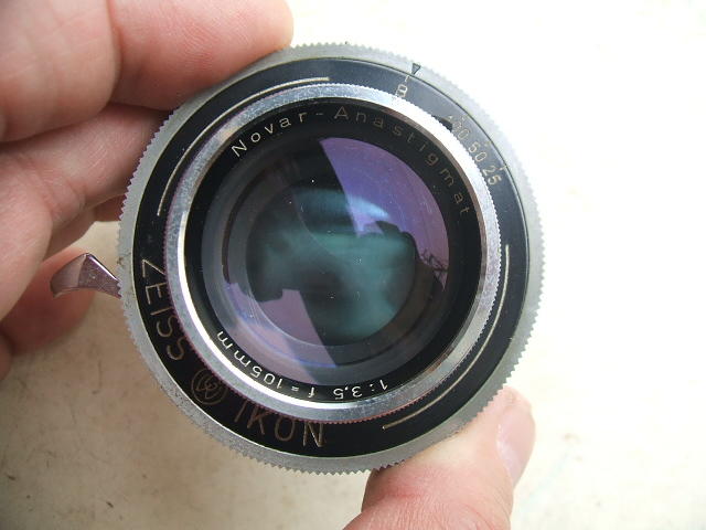 【AB的店】Zeiss Novar 105mm f3.5已改M42接環可改中片幅附實拍照