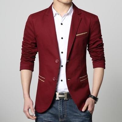 【yes99buy】[簡約時尚]英倫男士休閒西服韓味修身型西裝男薄款外套 預購10天