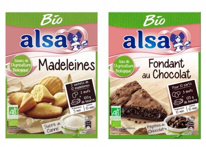 ☆Bonjour Bio☆ 法國 ALSA 有機預拌粉 瑪德蓮蛋糕 熔岩巧克力蛋糕